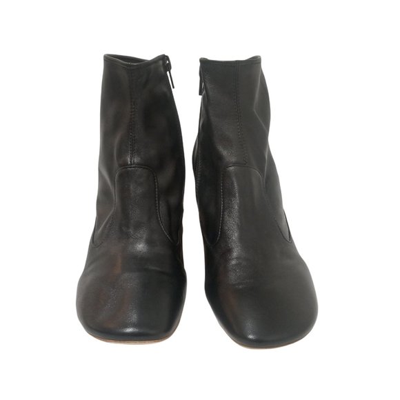 Jeffrey Campbell Kovacs Leather Booties Size 8.5 - Picture 3 of 16